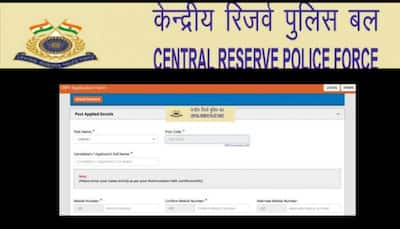 CRPF Recruitment 2022: Over 1450 vacancies for ASI, Head Constable posts at crpf.gov.in, direct link to apply here