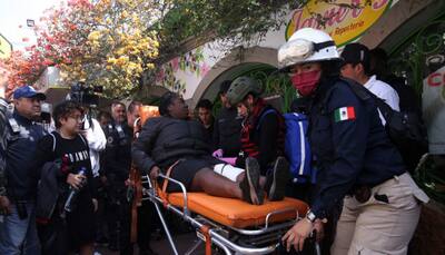 Metro trains collide in Mexico City, one dead, 57 injured