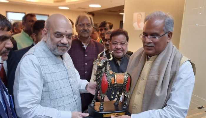 &#039;Trouble engine, not double engine&#039;: Chhattisgarh CM Bhupesh Baghel hits back at Amit Shah; says Congress to win 2023-2024 polls