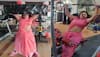 Viral Video: Woman works out at gym, lifts weights in 'SAREE', netizens react- WATCH