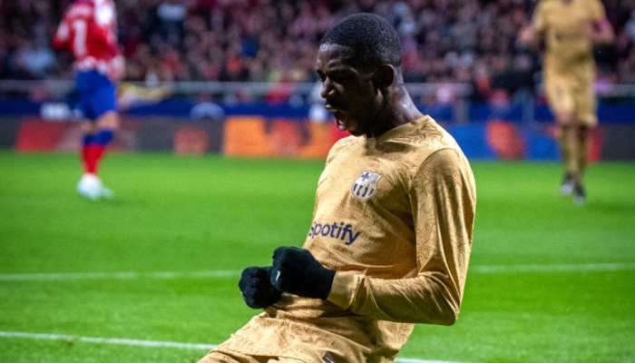 La Liga: Ousmane Dembele sets up Barcelona win over Atletico Madrid despite Robert Lewandowski absence