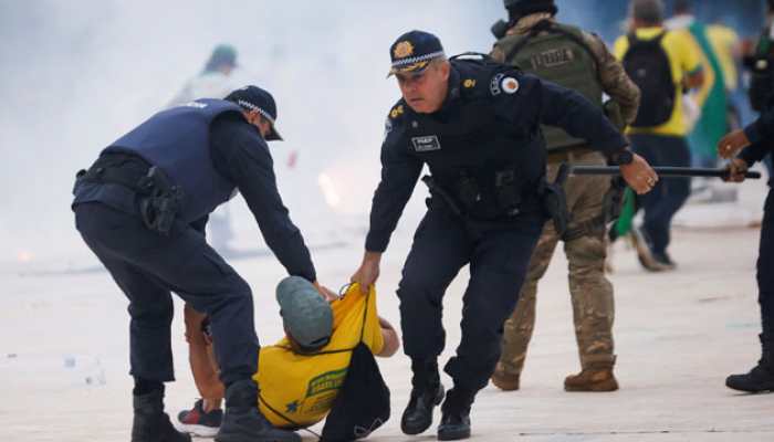Brazil riots: Hundreds of pro-Bolsonaro supporters arrested after raids at govt buildings; US President Biden, UN chief Guterres condemn 'assault on democracy'