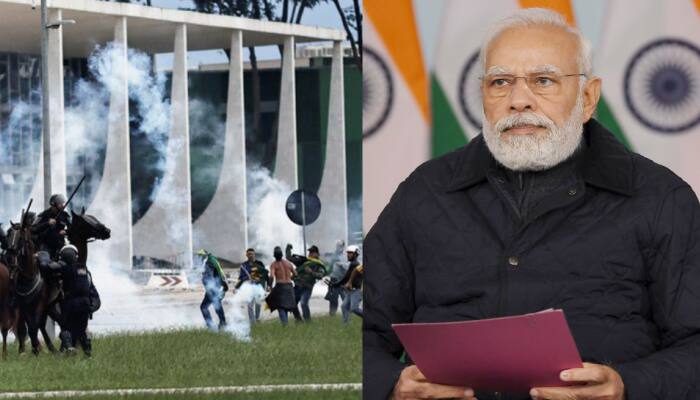'Deeply concerned': PM Modi after Bolsonaro supporters invade Brazil Congress