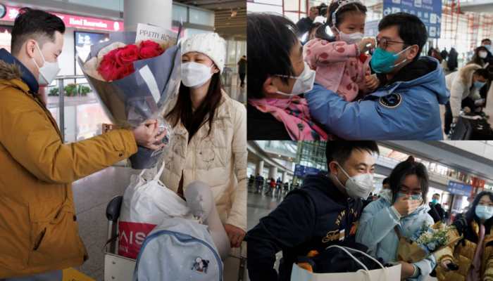 China on Sunday opened its borders for the first time since the start of the Covid-19 pandemic and welcomed international travellers