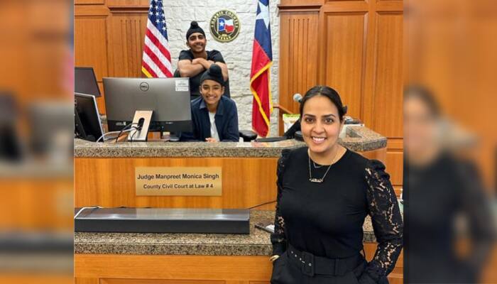 Indian-origin Manpreet Monica Singh sworn in as first female Sikh judge in US