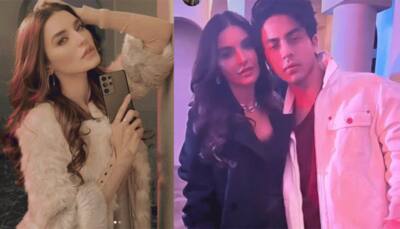 Amid dating rumours with Aryan Khan, Pakistani actress Sadia Khan's glam pics breaks internet
