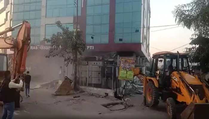 Rajasthan exam paper leak case: Main accused's coaching centre bulldozed in Jaipur