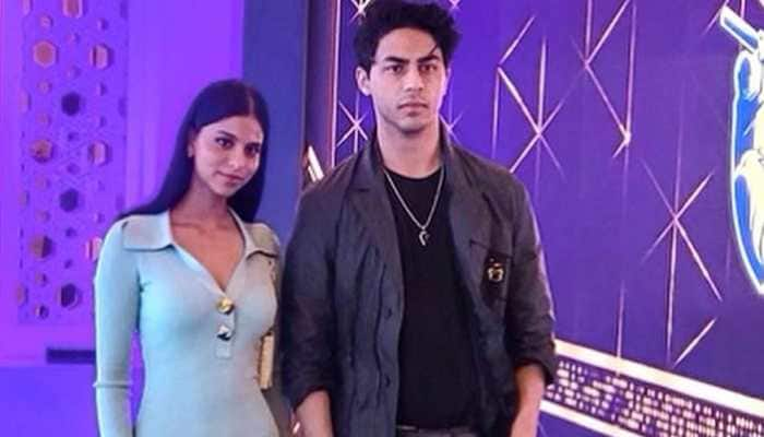 Aryan Khan and Suhana Khan&#039;s rare party pic together with friends goes viral!