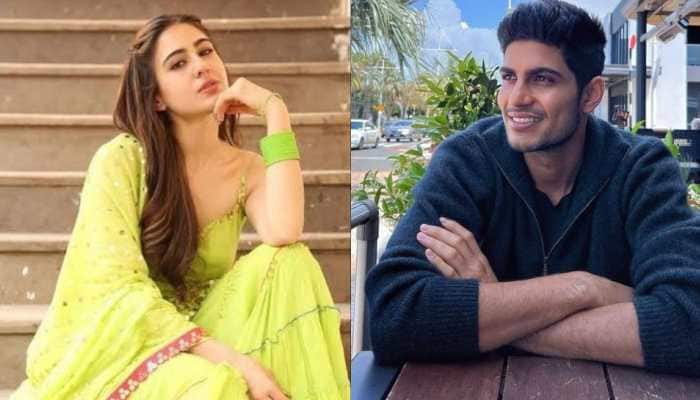 Shubman Gill will be opening the batting with skipper Rohit Sharma in first ODI against Sri Lanka in Guwahati on Tuesday. Gill is currently dating Bollywood actress Sara Ali Khan. (Source: Twitter)