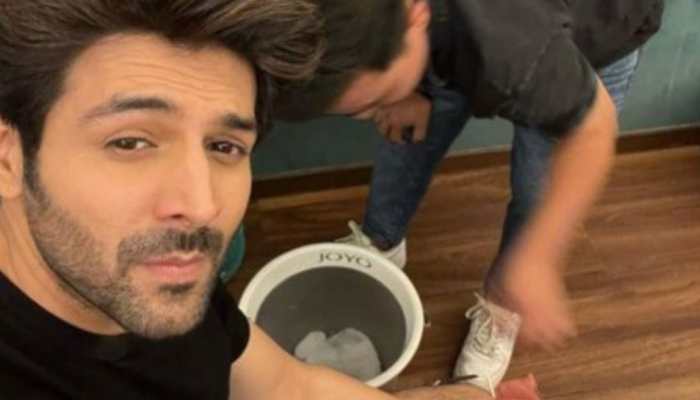 Kartik Aaryan suffers massive ache in his calves during ‘Shehzada’ song shoot, says, ‘Ghutne toot gaye’  