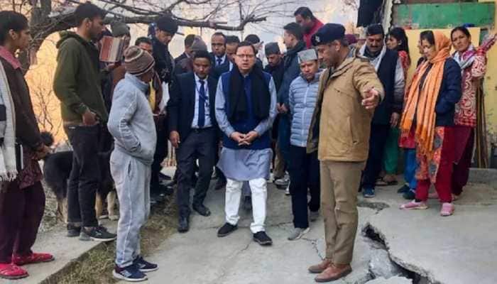 Joshimath is sinking: Officials from Centre meet Uttarakhand CM Pushkar Singh Dhami to assess situation