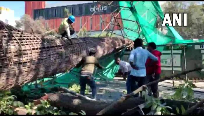 Under construction metro pillar collapses in Karnataka's Bengaluru, 2 dead