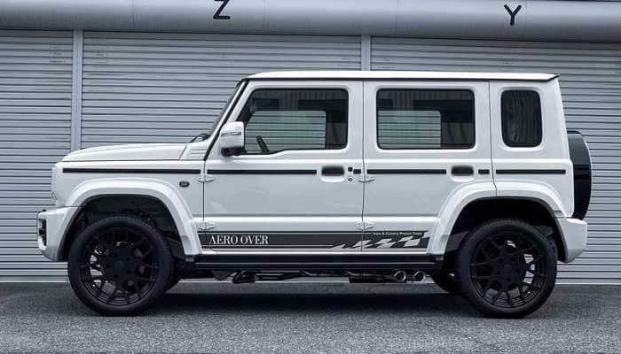 Modified Maruti Suzuki Jimny 5-door SUV gives Mercedes-Benz G-Wagon VIBES: See PICS