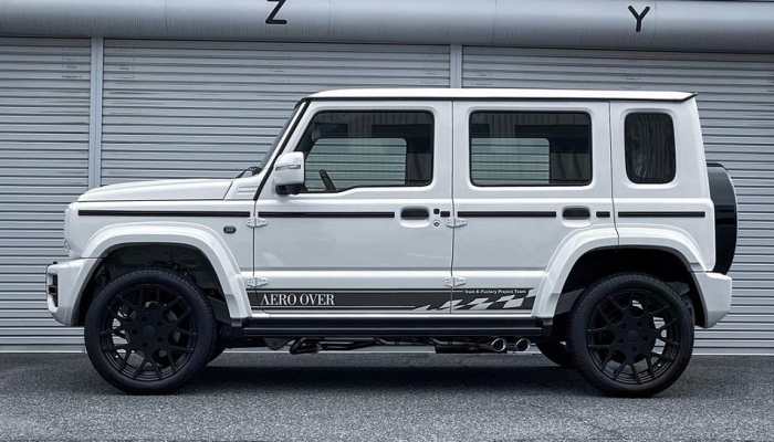Modified Maruti Suzuki Jimny 5-door SUV gives Mercedes-Benz G-Wagon VIBES: See PICS