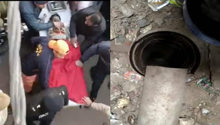 Watch - NDRF rescues four-year-old boy who fell into open borewell in UP&#039;s Hapur