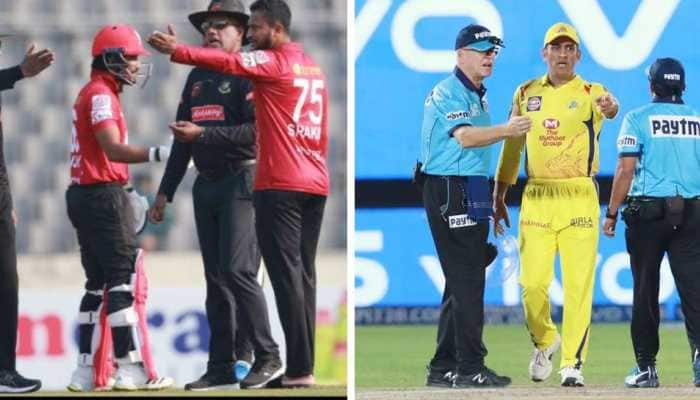 Watch: Shakib Al Hasan does a MS Dhoni, storms onto the pitch in middle of Bangladesh Premier League game, fans react - Check