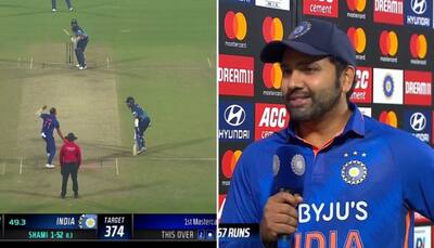 WATCH: Rohit Sharma reveals WHY he withdrew appeal after Mohammed Shami 'MANKADED' Dasun Shanaka in IND vs SL 1st ODI