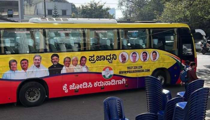 &#039;Make people aware of BJP&#039;s failures&#039;: Karnataka Congress begins bus yatra ahead of 2023 Assembly polls