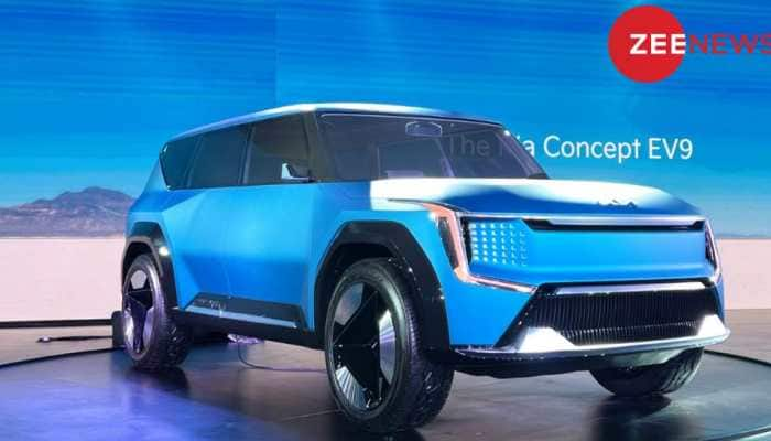 Auto Expo 2023: Kia EV9 Concept SUV debuts in India; Check design, features and more