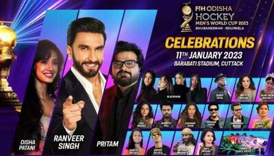 FIH Men's Hockey World Cup 2023 Opening Ceremony: Ranveer Singh to Disha Patani, check list of Bollywood stars to perform!