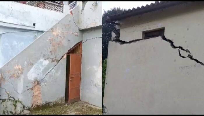 Land Sinking: After Joshimath, Karnprayag, cracks appear in Uttarakhand&#039;s Chamba town