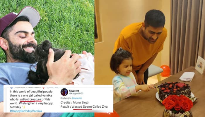 &#039;Aisi Ghatiya Baatein&#039;: DCW chief shares screenshots of UGLY comments made on Virat Kohli, MS Dhoni&#039;s daughters, calls for FIR