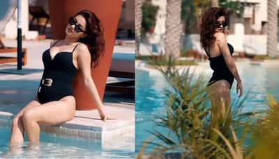 Avneet Kaur gets brutally trolled for her pool video in black monokini, haters post nasty comments - Watch