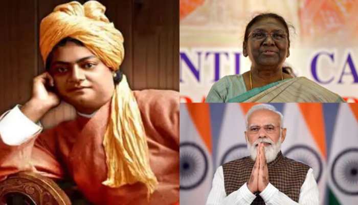 &#039;His teachings continue to inspire&#039;: President Murmu, PM Modi pay tribute to Swami Vivekananda