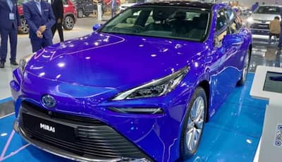 Auto Expo 2023: Toyota Mirai hydrogen-powered car showcased; WATCH Video