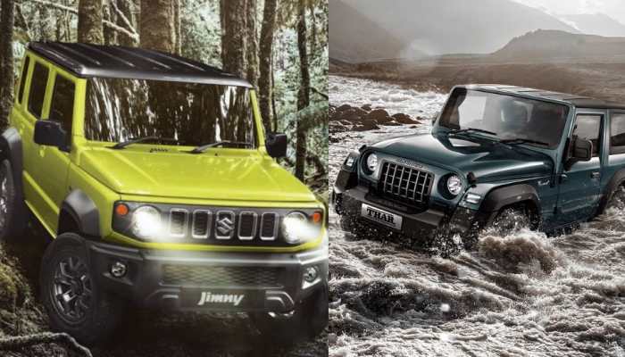 Maruti Suzuki Jimny 5-Door vs Mahindra Thar spec comparison: Design, features, engine and more