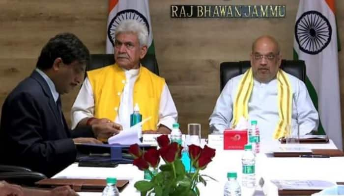 Amit Shah chairs high-level meeting, reviews security situation in Jammu and Kashmir