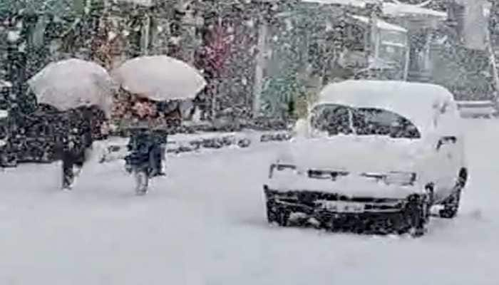 Kashmir at Standstill: Avalanche warning issued; Snowfall forces flights cancellation, highway closure