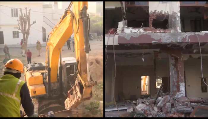 Rajasthan RPSC paper leak case: JDA continues demolition of key accused's house in Jaipur