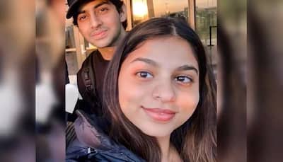 Did Suhana Khan blush while partying with rumoured BF Agastya Nanda? Watch
