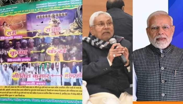 RJD poster compares PM Narendra Modi to Ravana, Kansh; BJP hits back