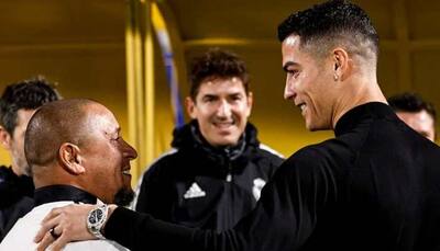 WATCH: Cristiano Ronaldo meets Roberto Carlos, Carlo Ancelotti ahead of Real Madrid vs FC Barcelona ElClasico