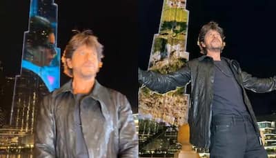 Shah Rukh Khan's 'Pathaan' trailer lit up Burj Khalifa, fans cannot keep calm with his charm- Watch
