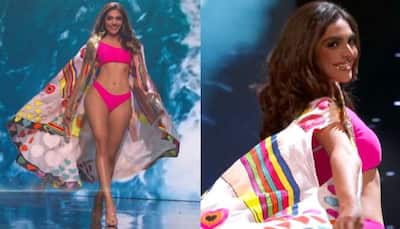 India's Divita Rai misses out on Miss Universe crown, but slays in the 'Dil Se' cape- Watch