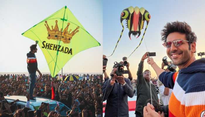 Shehzada Kartik Aaryan creates history by celebrating Makar Sankranti with 1 Lakh fans- Watch