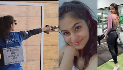 Manu Bhaker, who TOPPED national shooting trials in 25m, is BEAUTIFUL and extremely talented, check pics from Instagram