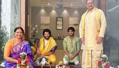 Vijay Deverakonda wishes fans on Makar Sankranti, shares glimpse of 'puja' at his house- See Pic 