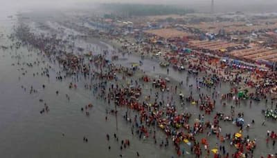Makar Sankranti 2023: Lakhs of pilgrims take holy dip at Gangasagar