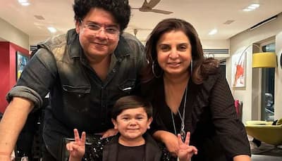 Farah Khan hosts burger party for 'two favourites' Sajid Khan and Abdu Rozik, PICS are winning hearts