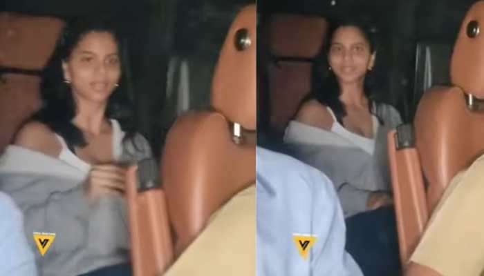 Shah Rukh Khan’s daughter Suhana Khan impresses fans as she steps out in no makeup look with mom Gauri Khan- Watch viral video 