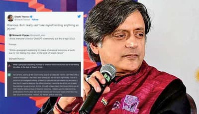 ChatGPT tries to copy Shashi Tharoor's style; Congress MP calls it 'Hilarious'