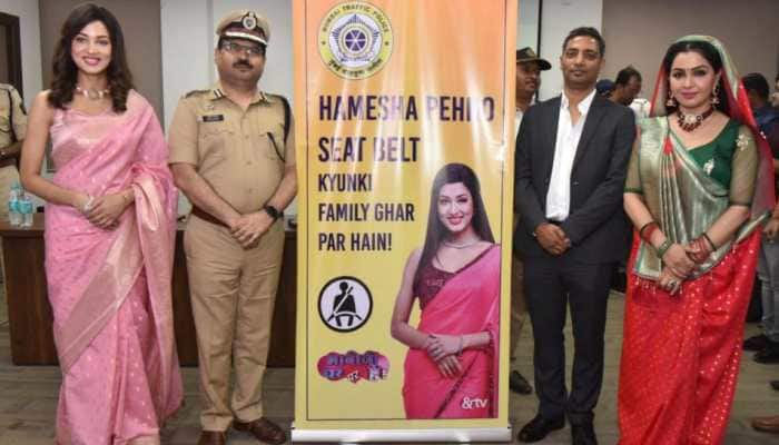 Mumbai Traffic Police joins hands with &amp;TV artists to promote road safety and awareness campaign 