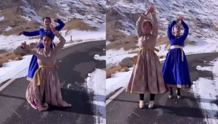 Ladakh women grace internet with moves on Ghodey Pe Sawar, video goes viral - Watch 