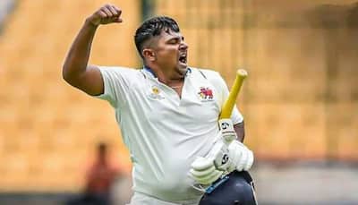 'Bichara...,' Twitter reacts as Sarfaraz Khan's angry celebration after scoring yet another century in Ranji Trophy goes viral-Watch