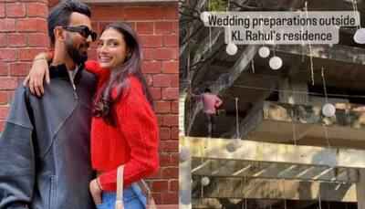 KL Rahul weds Athiya Shetty: Preparations in full swing at Team India batter’s residence, WATCH