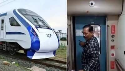 Man boards Vande Bharat Express to get selfie, gets locked inside: Watch VIRAL video
